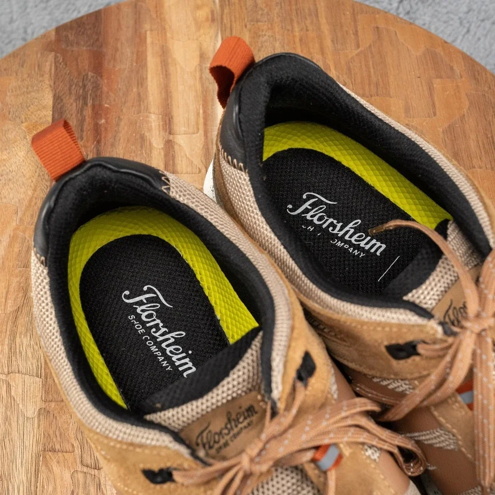 Florsheim Treadlite Men's Lace Up Comfort Sneaker Tan Size 12 M